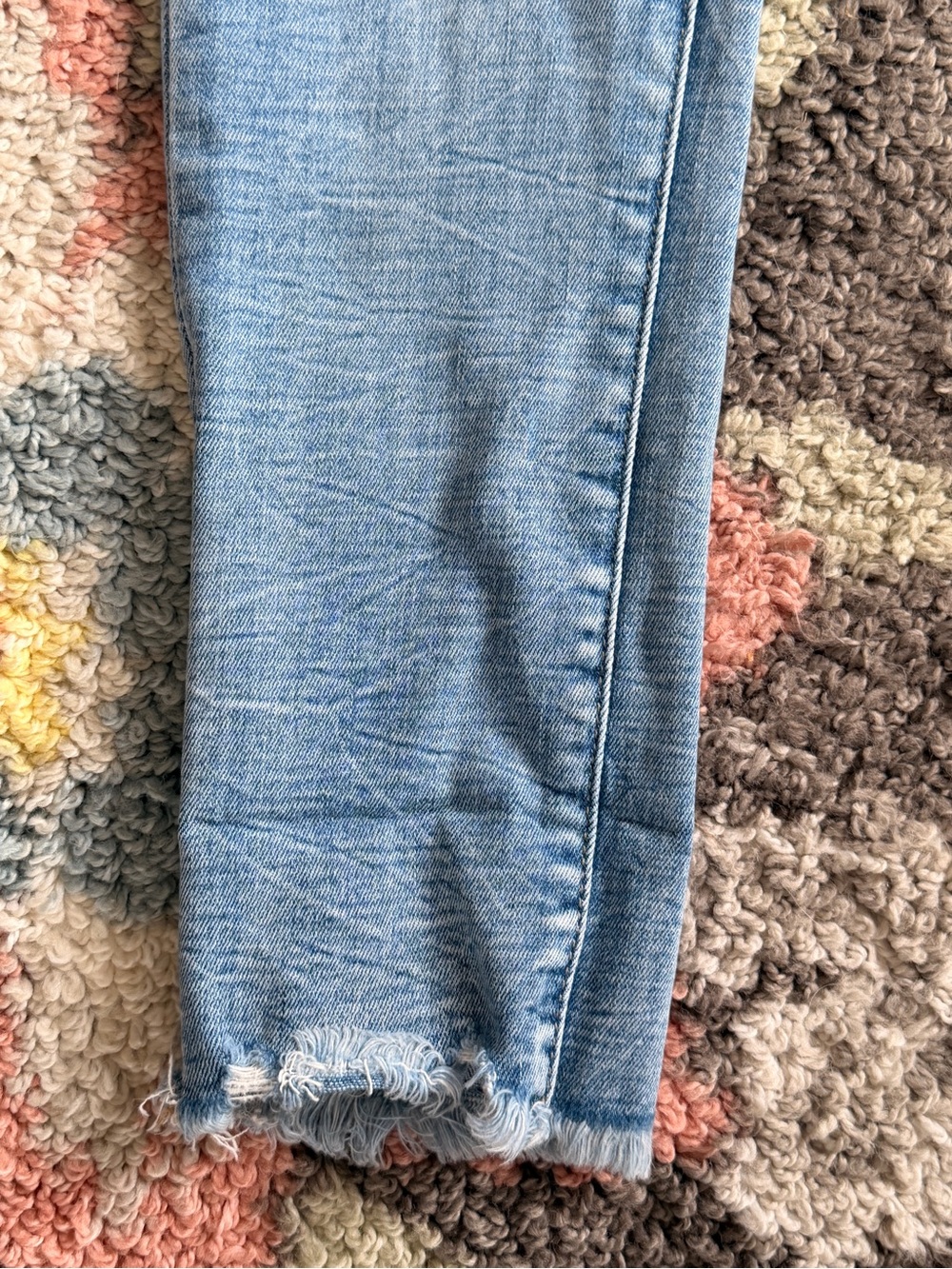 Buckle Black jeans No 35 Ankle Skinny Light Wash factory distressed - Picture 6 of 11